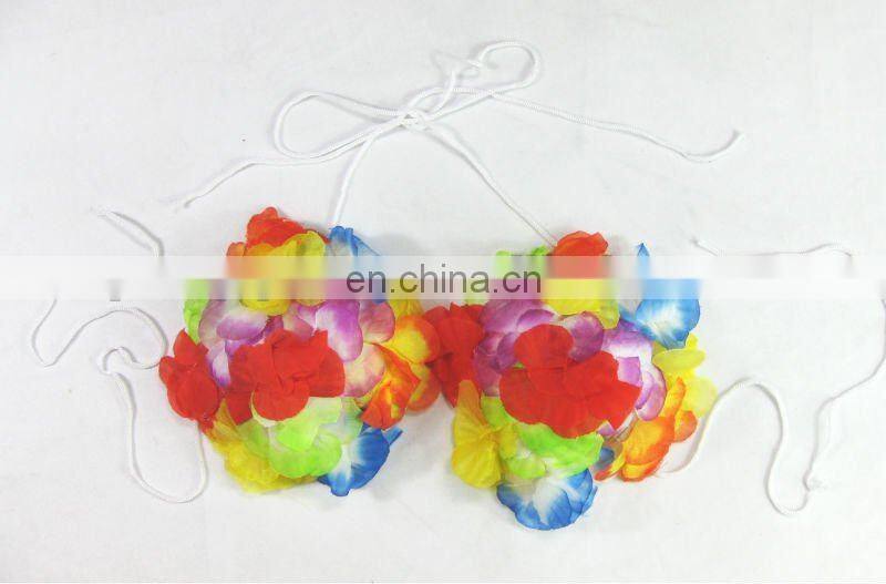 hawaii party plastic flower lei H-P061