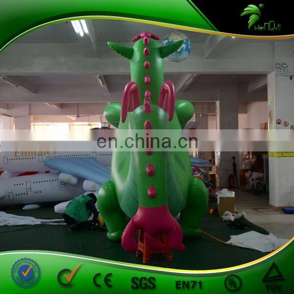 Greet Fat Inflatable Dragon Sex Toy / Hongyi Inflatable Animal With SPH Sey Dragon