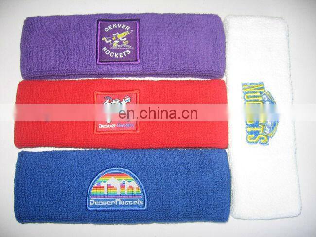 Sports Cotton Wholesale Custom Sweat Headbands