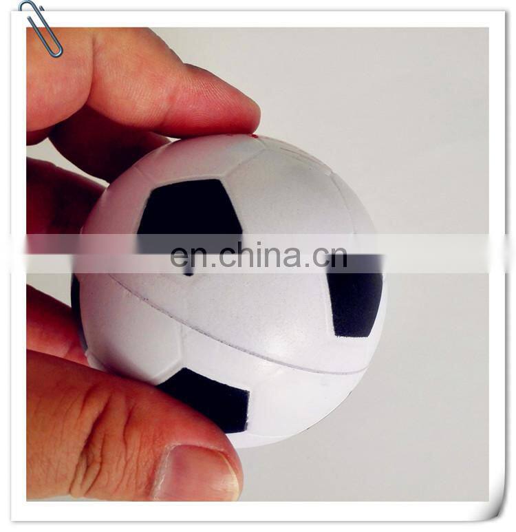 hot sale promotion PU bouncy ball stress PU football toy and gift