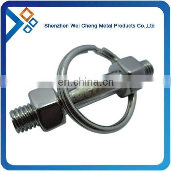 custom design cheap 3D airplane shape metal keychain