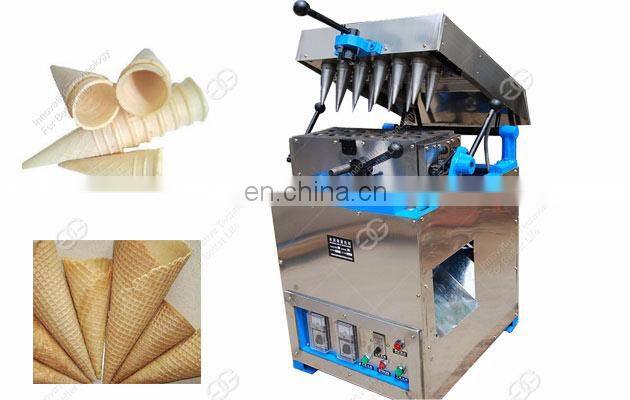 Gold Supplier Pizza Snow Cone Making Machinery Wafer Ice Cream Cone Machine