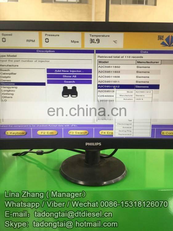 HOT SALE HEUI TEST BENCH CR709 WITH DATA INSIDE