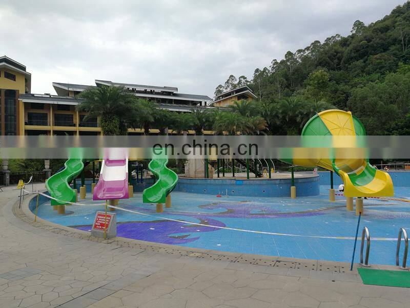 Fiberglass Huge Trumpet Slide for Water Park