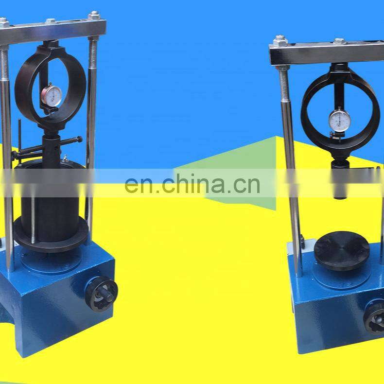 Lab Testing Soils 30 KN CBR Test Machine Equipment with Load Ring