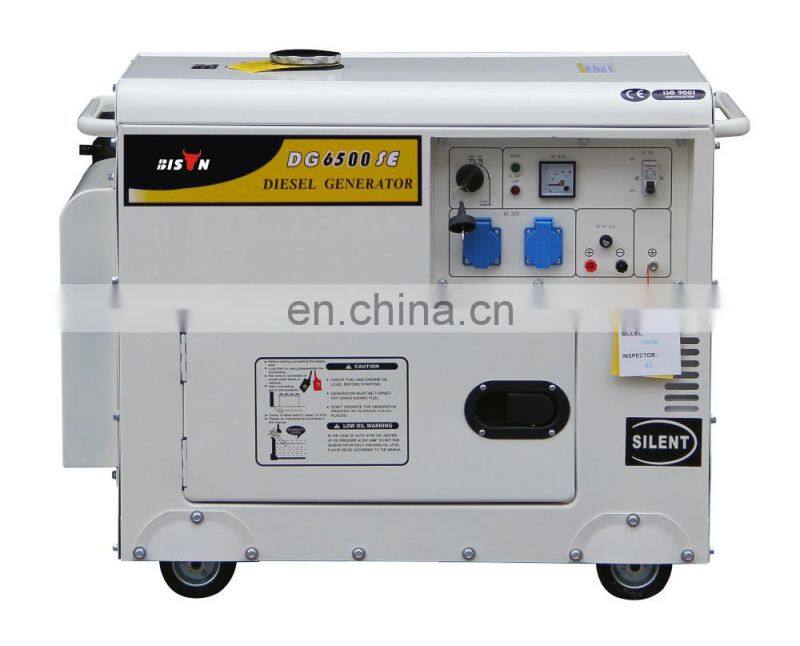 BISON(CHINA) 178F Diesel Powered Engine 3000 Watts Diesel Generator