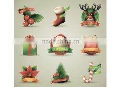 Merry Christmas banner flag for outdoor decoration