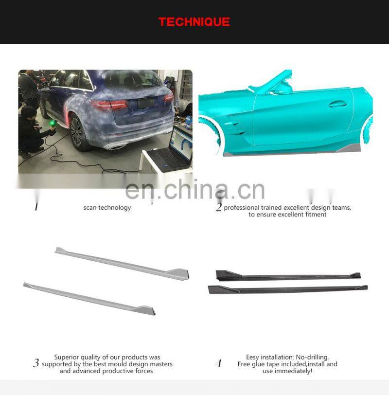New top selling style carbon fiber side skirt for BMW Z4 M-sport series 2019-2020