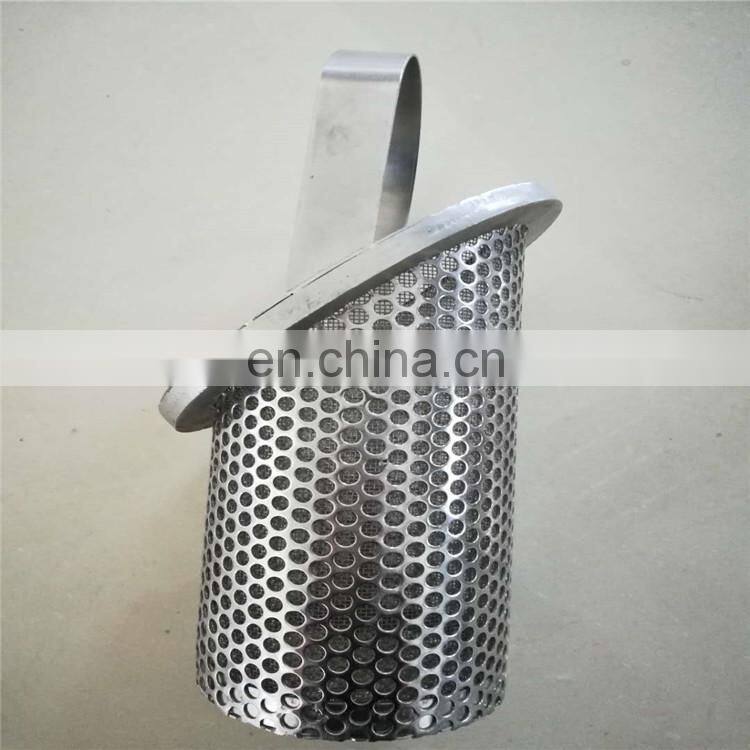 stainless steel basket strainer for duplex strainer
