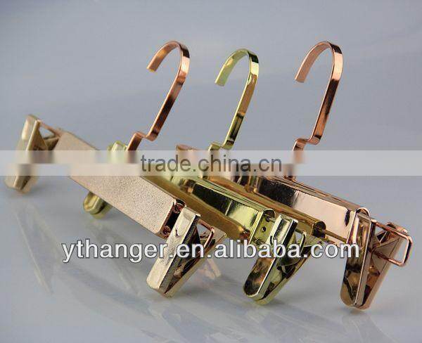 MH-YT-004 electroplate purple bronze colored wire metal hanger