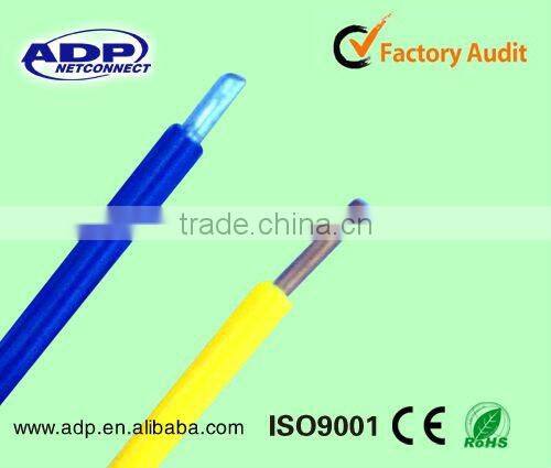 electrical wire flat cable/solid copper wire cable bv cable/pvc insulaiton cable