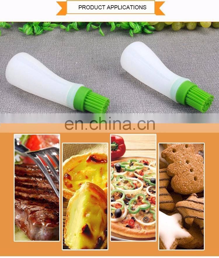 Best Silicone Pastry Basting Grill Barbecue Brush, Solid Core and Hygienic Solid Coating Brush
