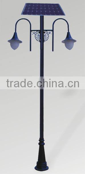 12V Two Lamp Solar Garden Light/Solar Courtyard Light facrory price