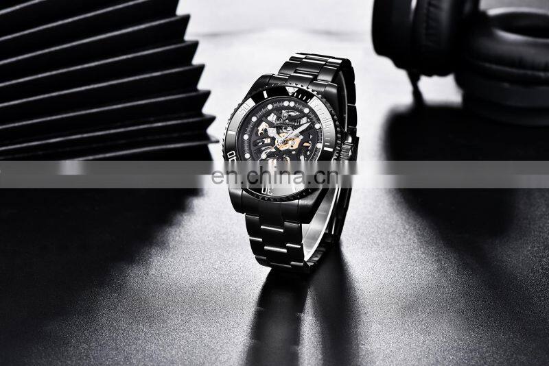 PAGANI DESIGN 1659 Men Automatic Self-Wind Watch Military Stainless Steel Tourbillon Sport Waterproof Watch