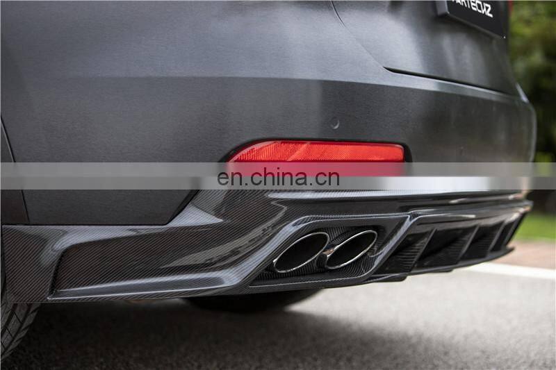 Runde Top Ranking For Maserati Levante Real Carbon Fiber Body Kit Front Lip Rear Diffuser Spoiler Middle Wing