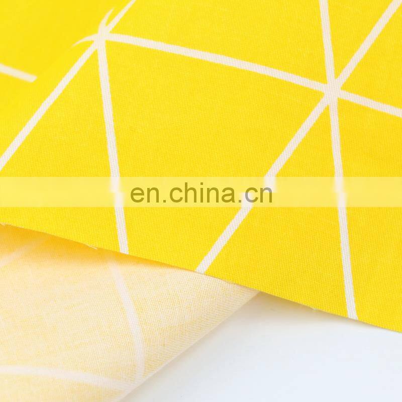 Geometric triangle printed cloth children's cotton cloth home textile bedding tablecloth pillow cotton fabric