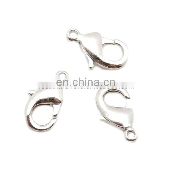 Fashion High Quality Metal Stainless Steel Lobster Clasp 18mm
