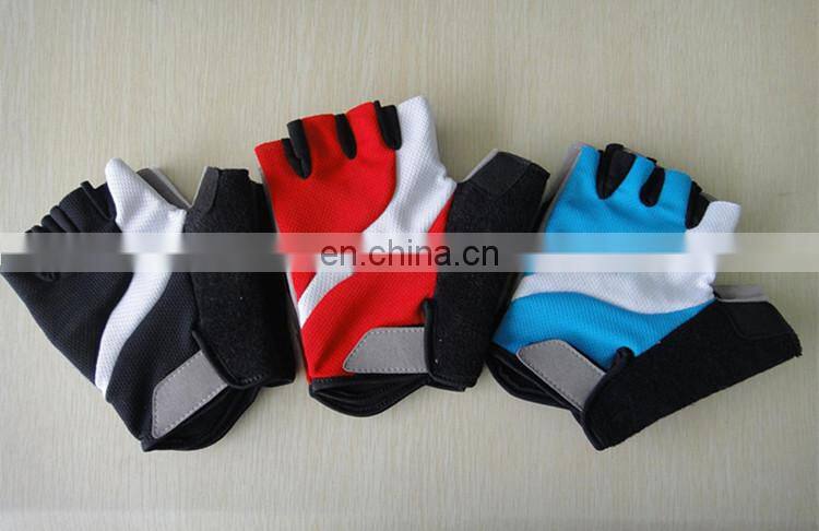 Breathable Half Finger Summer Shockproof Cycling Sports Safety Mountain Bike Bicycle Riding Gloves