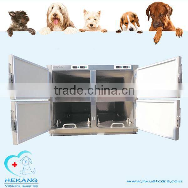 veterinary clinic stainless mortuary freezer