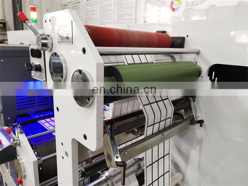 UTM320H High Speed Roll to Roll Automatic Flat bed self-adhesive label sticker Die Cutting Machine