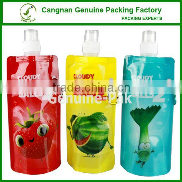 Latest design for 2015 foldable water bottle