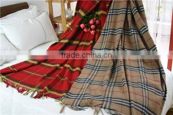 wholesale indian super soft cashmere throw blanket