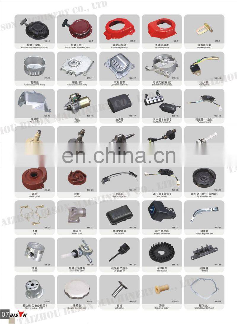 BISON(CHINA)In Stock Generator Parts Petrol Fuel Control Valve for 2Kw Generator