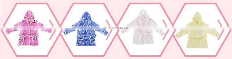 Soft comfortable 100% cotton hooded towel for babies