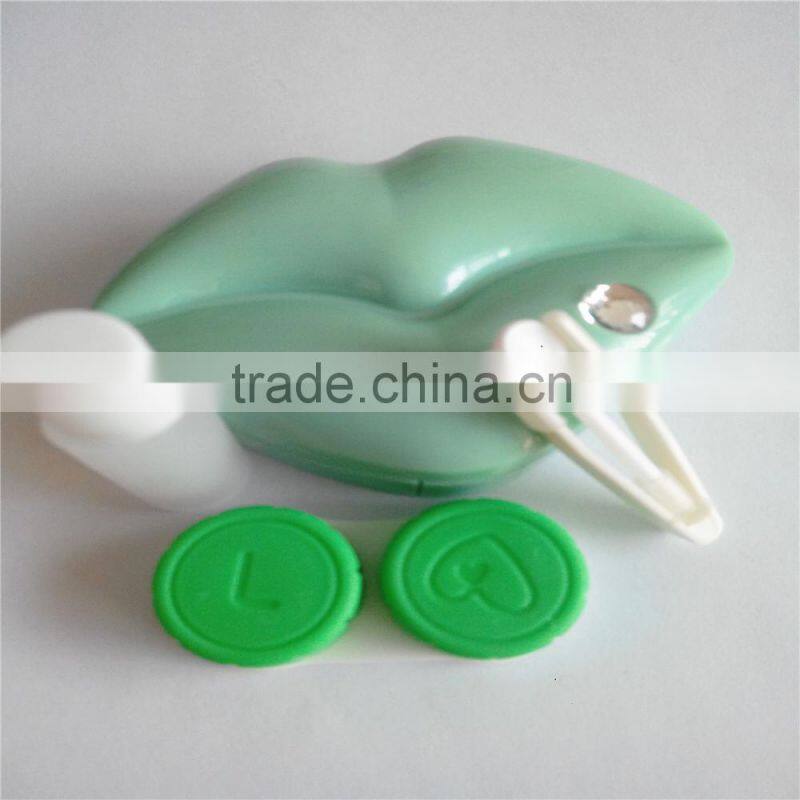 contact lens case travel kit & lens holder mirror box