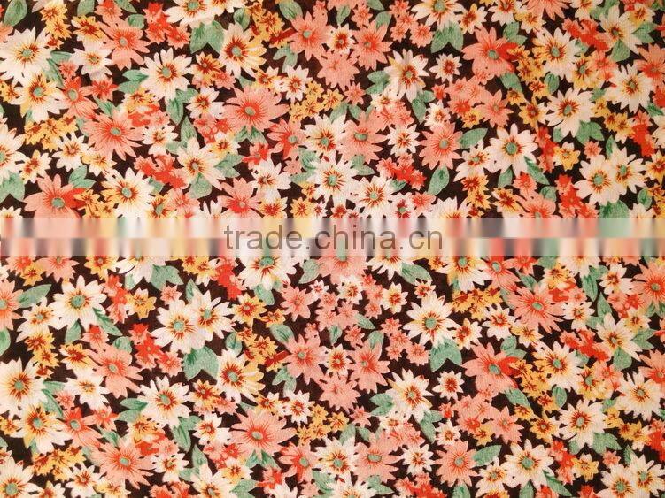 fabric chiffon woven by polyester yarn in yongtong printing