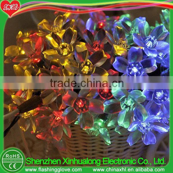 Decorations xmas LED flower strip light