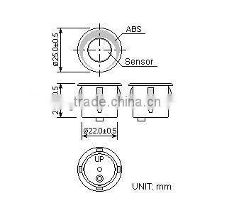 High quality parking ultrasonic sensor NU40D22TR-2
