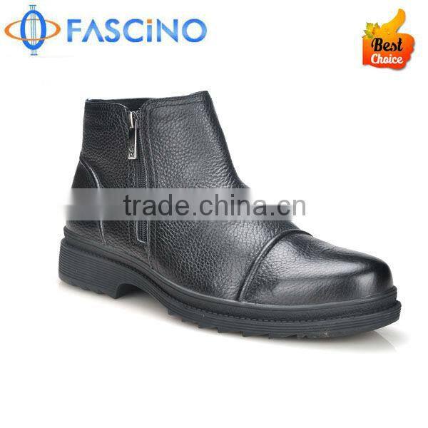 Men's leather ankle boots