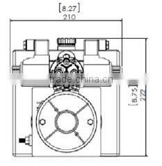 hydro hydraulic power packs-double acting for dump truck