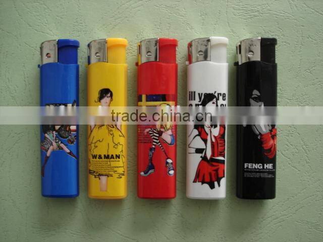 hotsell slim disposable electronic plsatic lighter FH-810 in Chinese manufacturer