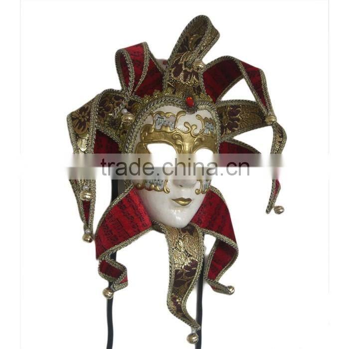 Paper Mache Joker Mask Hand Made Venice Mask design masquerade party mask