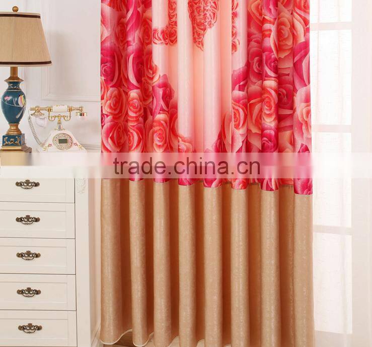 New 3D digital print curtain curtain for the living room