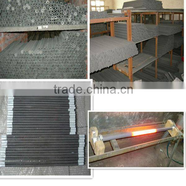 High temperature silicon carbide heating rod up to 1600C