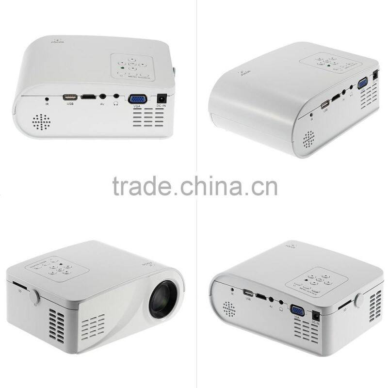 New Hot X6 MiNi LCD Home Theater Projector with 480*320p TV Function SD/VGA/HDMI/USB Port Better