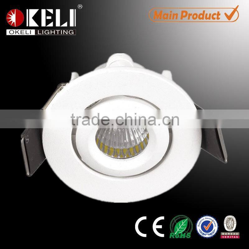 Edison LED chip 3w/5W cob downlight