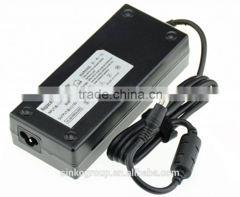 15v 8a shenzhen wholesale ac laptop adapter charger for Toshiba 6.3*3.0mm