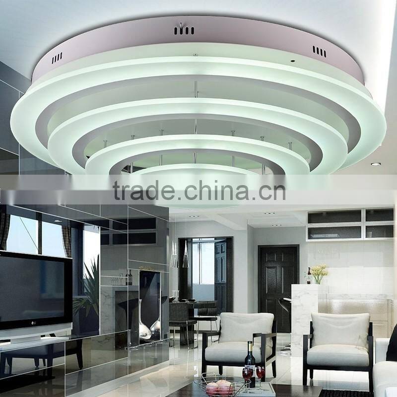 Simple Acrylic LED Ceiling Lamp with 5730 SMD Office Lighting Simple Style