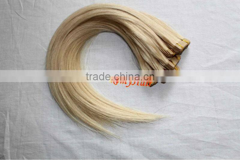 human hair brazilian virgin hair wholesale skin weft tape remy curly tape hair extensions