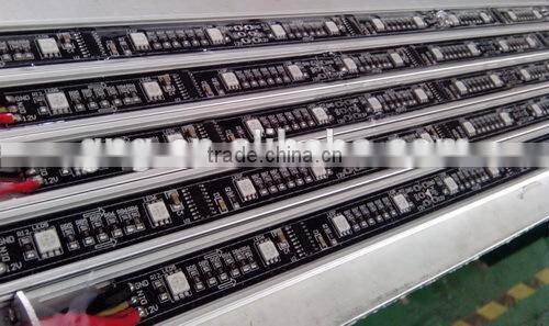 DC12V ip67 led disco pixel bar doutdoor led rigid for building wall display