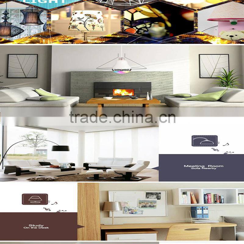 Android Iphone Compatible Smart Bulb Bluetooth Audio Speakers 3W E27 LED RGB Music Bulb colorful bluetooth smart led light bulb