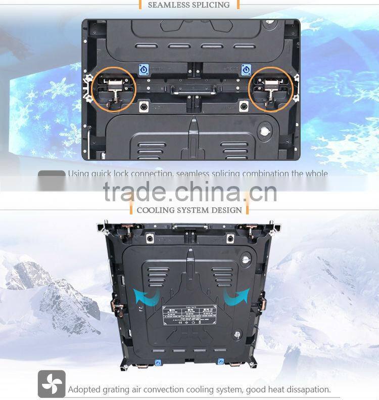 Top quality high refresh rate/brightness use for big stage/event/project P6 rental use led signs rental led advertising display