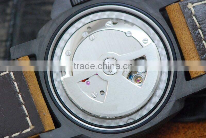 Carbon fiber watch without moulding fee