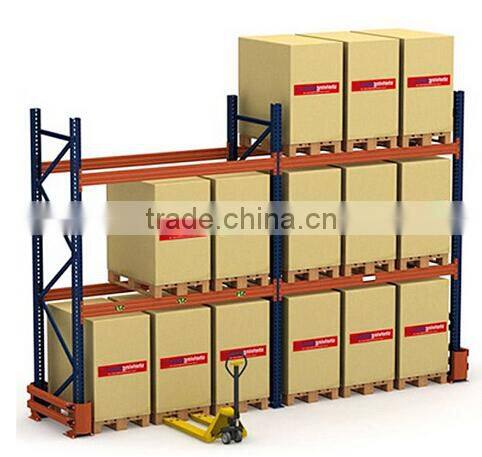 warehouse shelves drive in pallet rack