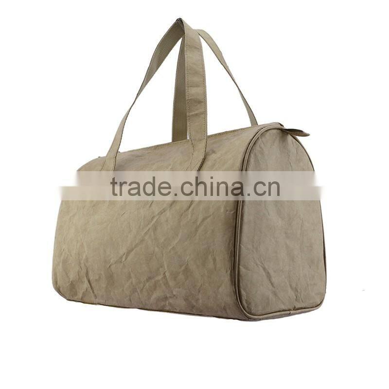 2016 China supplier tyvek paper handbag high capacity travel bag lightweight outdoor waterproof bag