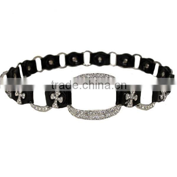 Wholesale Fashion Jewelry Belt Nickel And Lead Compliant Rhinestone Stud Belt
